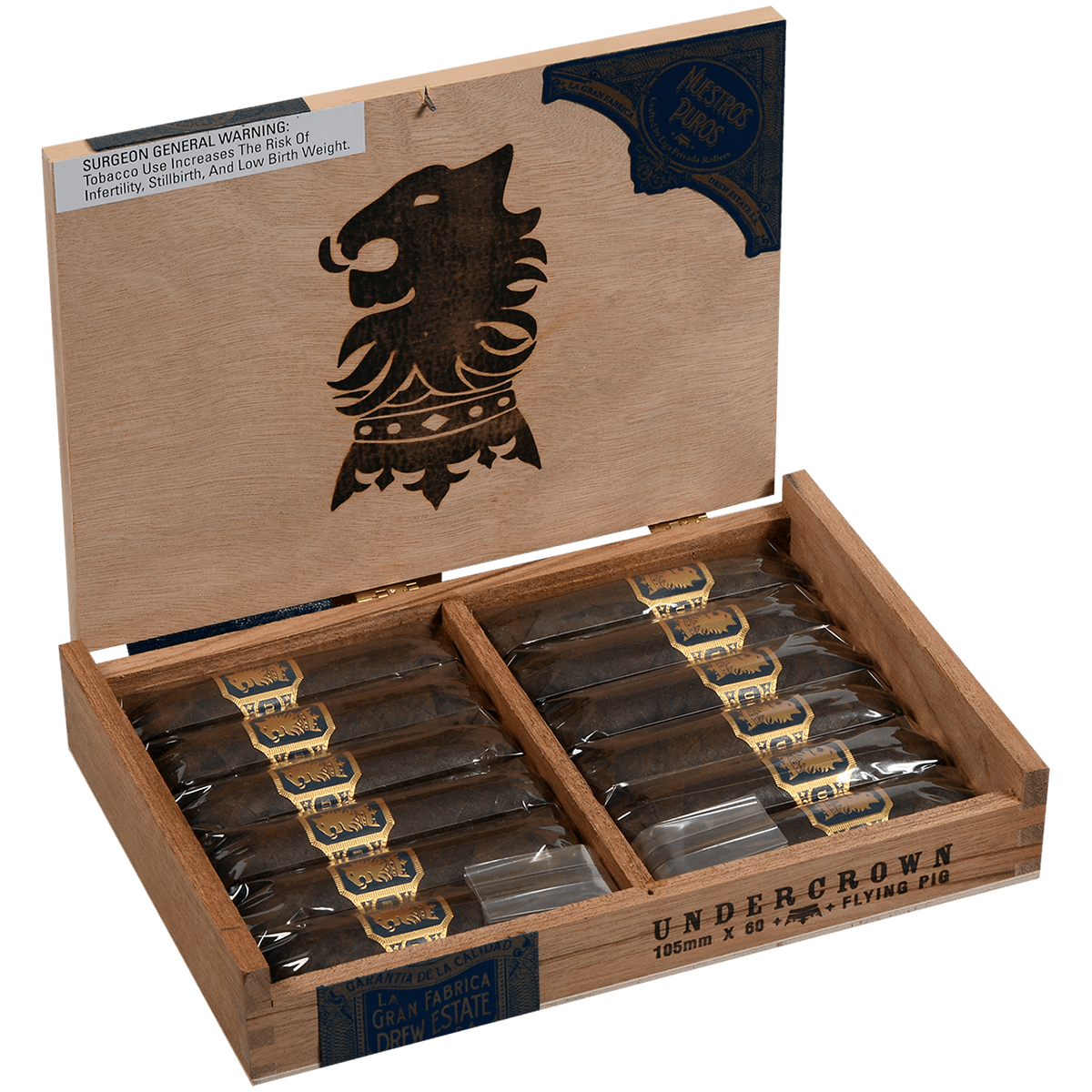 Drew Estate Undercrown Maduro Flying Pig 12ct 4
