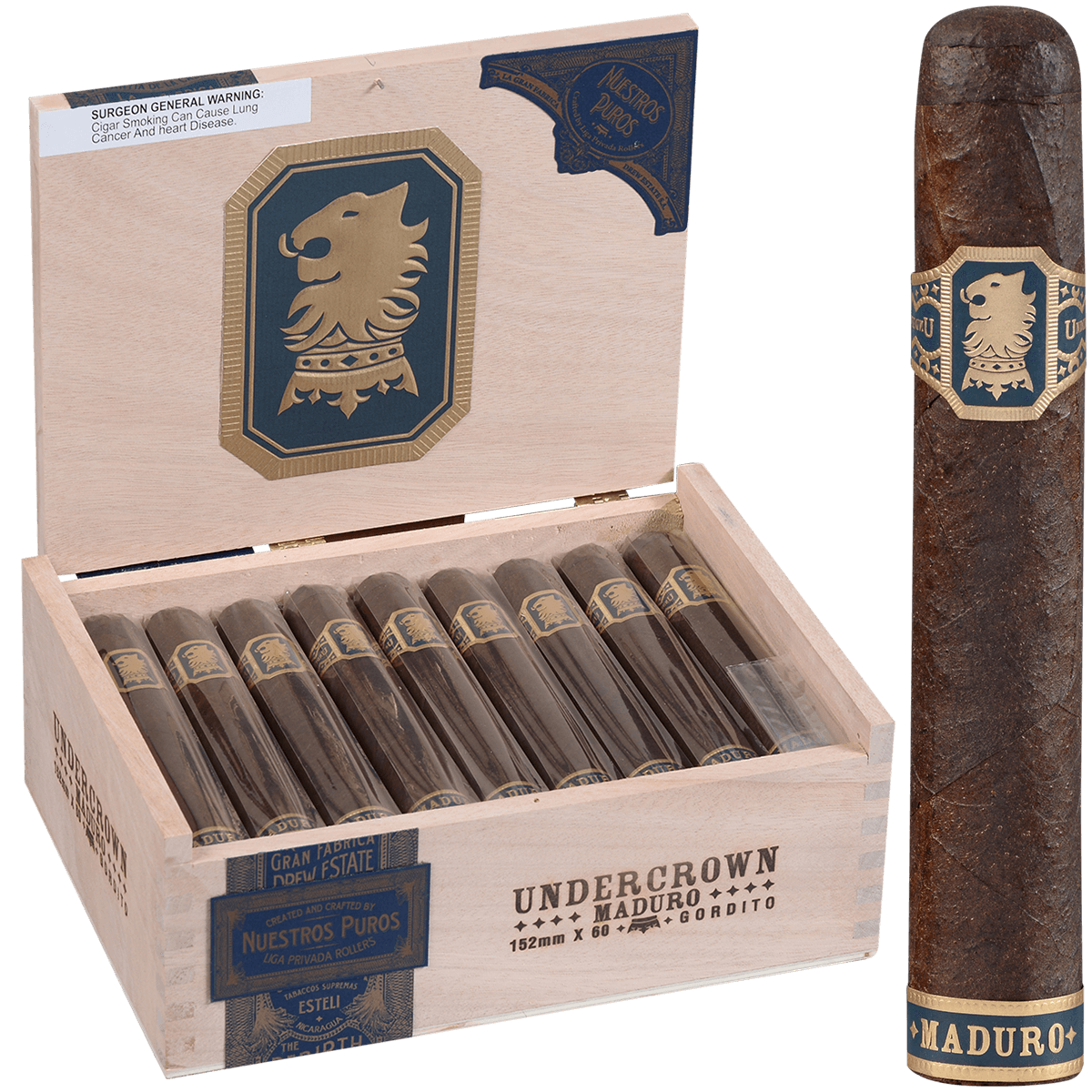 Drew Estate Undercrown Maduro Gordito 25ct