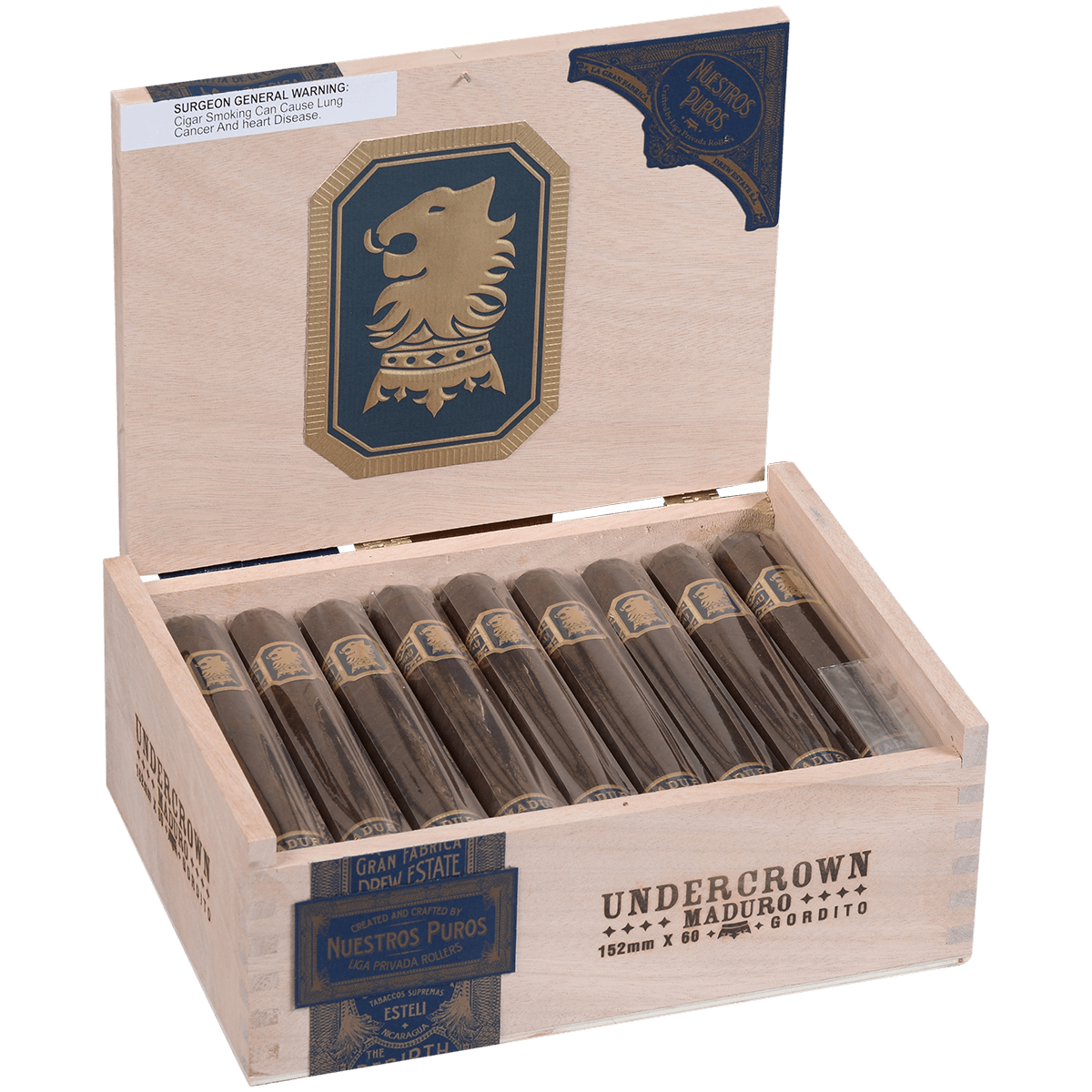 Drew Estate Undercrown Maduro Gordito 25ct 4