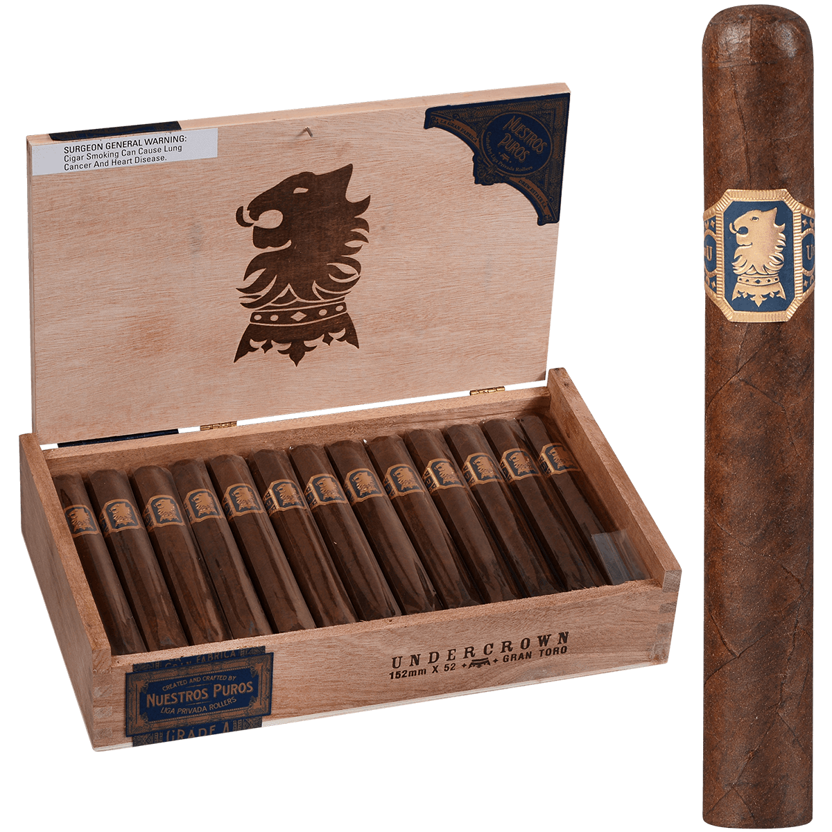 Drew Estate Undercrown Maduro Gran Toro 25ct