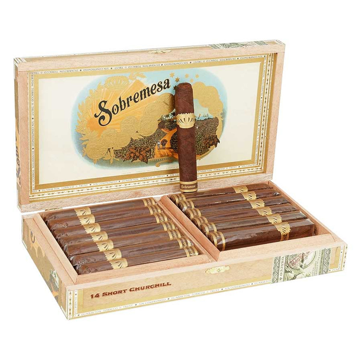 Dunbarton Sobremesa Solita Short Churchill 14ct