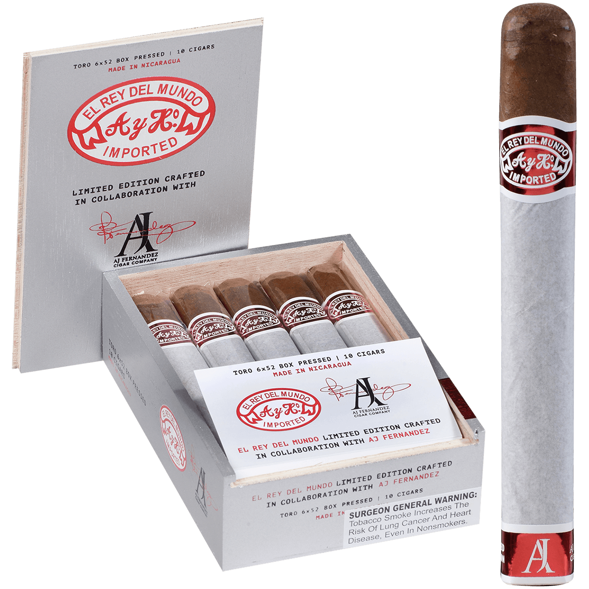 El Rey Del Mundo with AJ Fernandez 10ct