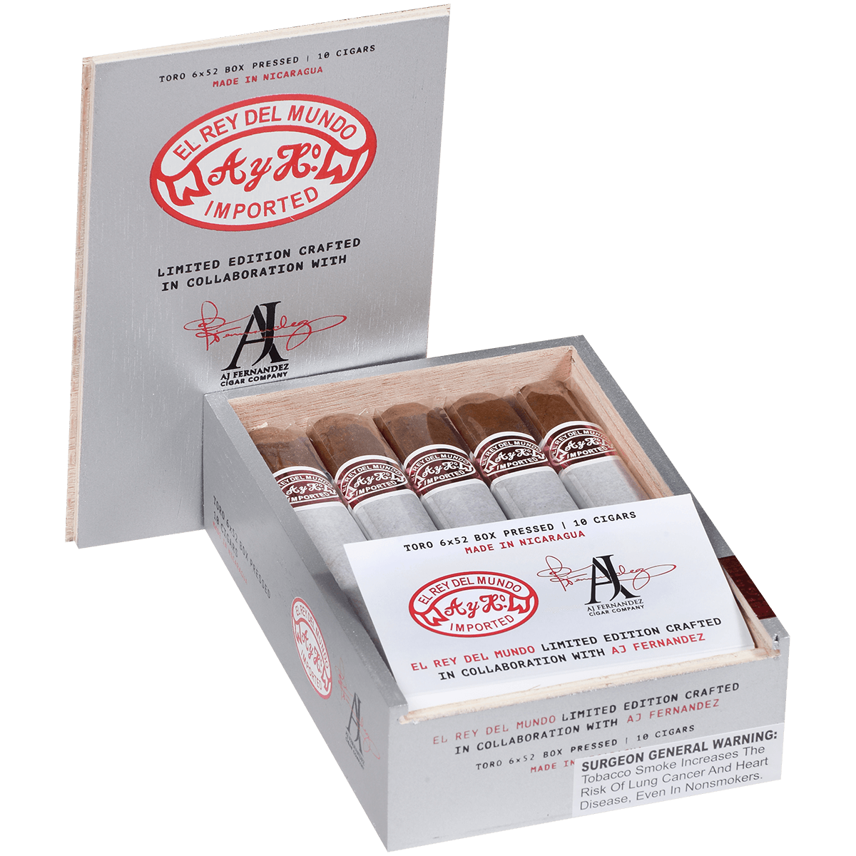 El Rey Del Mundo with AJ Fernandez 10ct 4