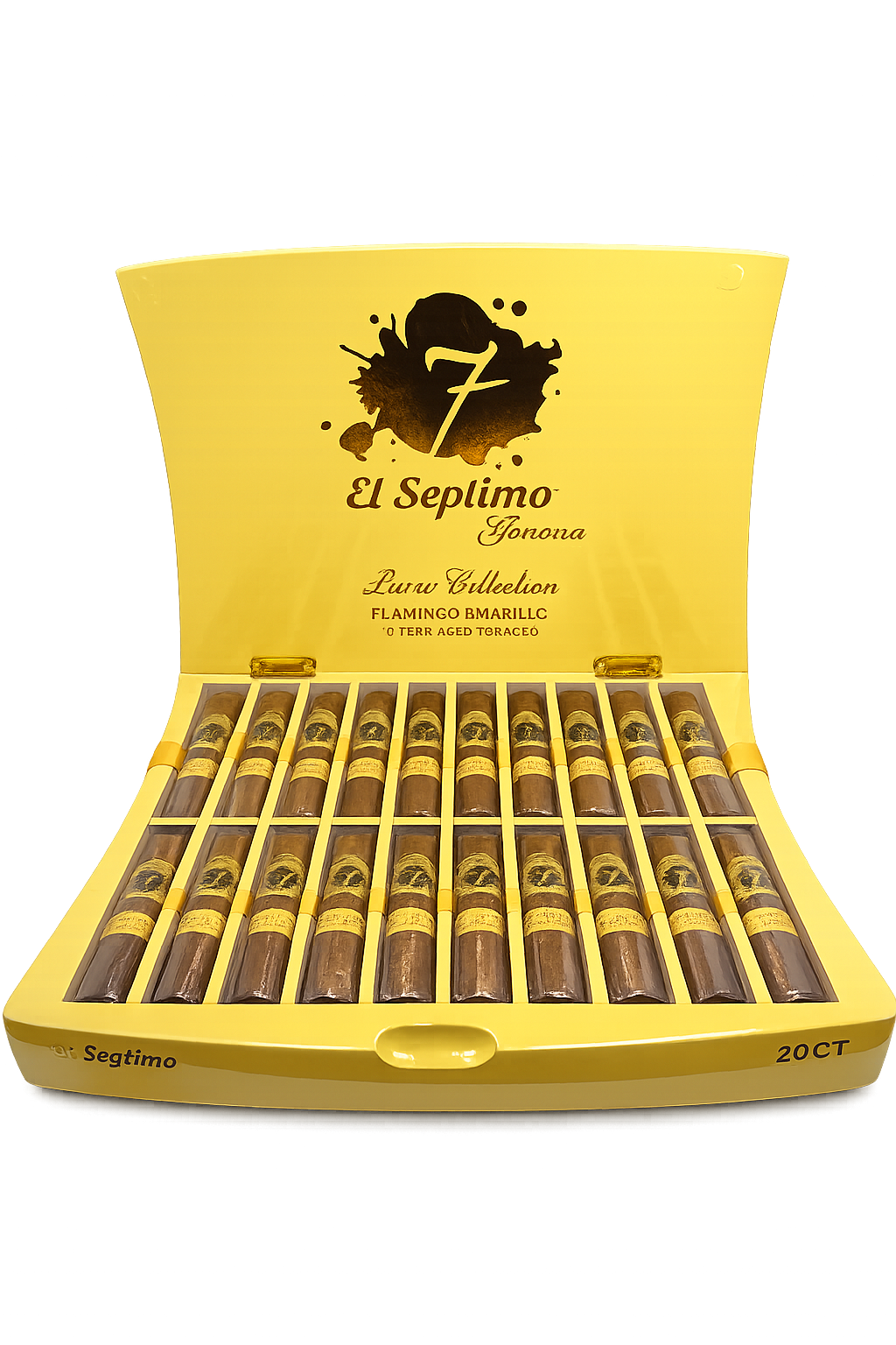El Septimo Flamingo Amarillo 20ct