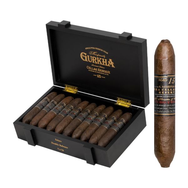 Gurkha 15 Year Limitada Solara Double Robusto 20ct
