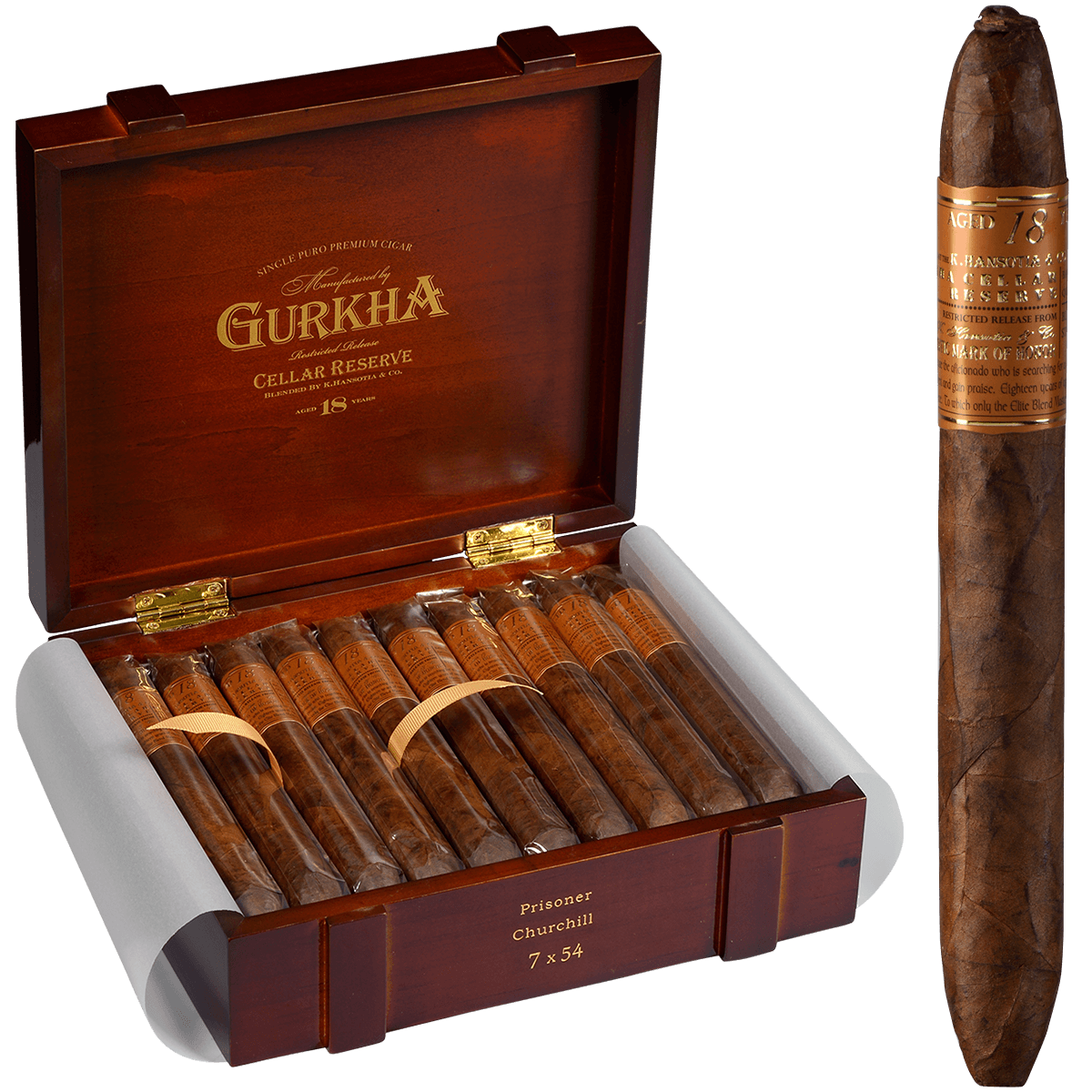 Gurkha 18 Year Prisoner Churchill 20ct