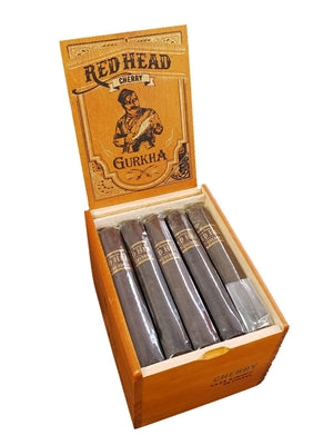Gurkha Cafe Tabac Red Head Cherry Robusto 25ct