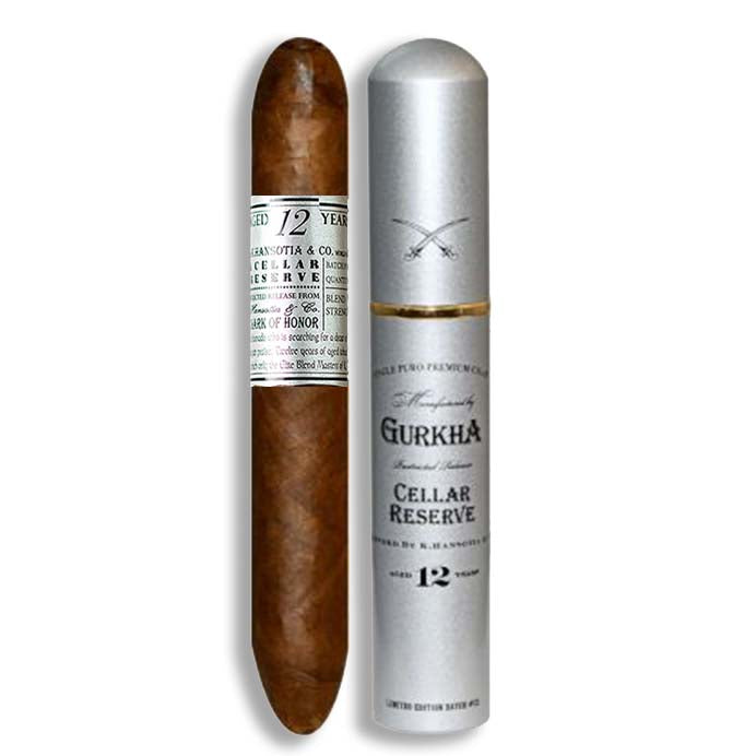 Gurkha Cellar Reserve 12 Year Platinum Hedonism Tubo 20ct 2