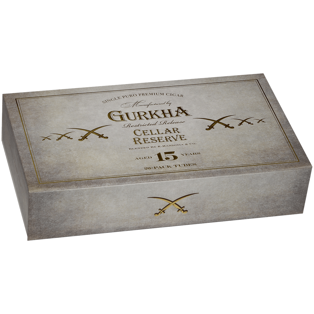 Gurkha Cellar Reserve Aged 15 Year Tubo 20ct 3