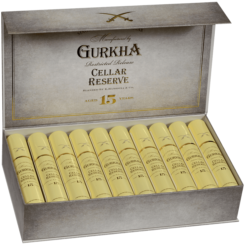 Gurkha Cellar Reserve Aged 15 Year Tubo 20ct 4