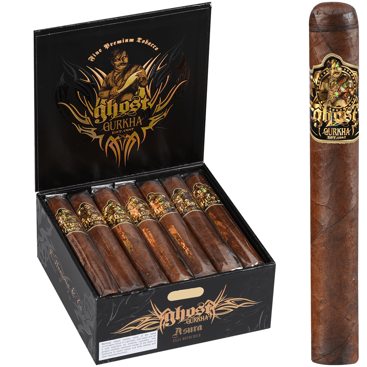 Gurkha Ghost Gold Asura 21ct