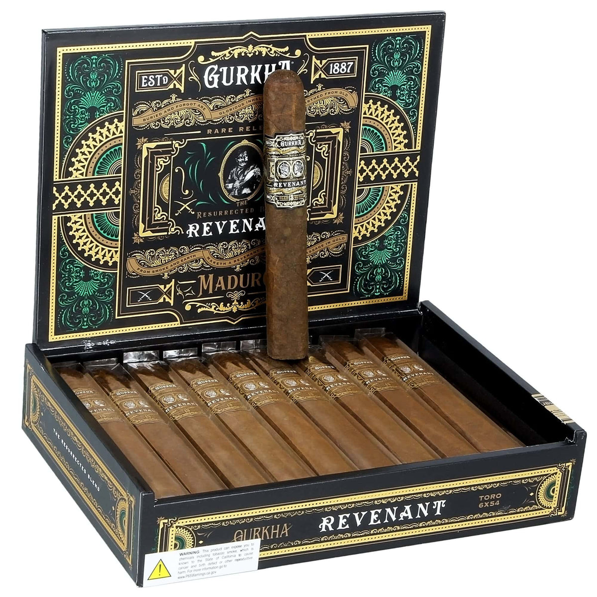 Gurkha Revenant Maduro Toro 20ct