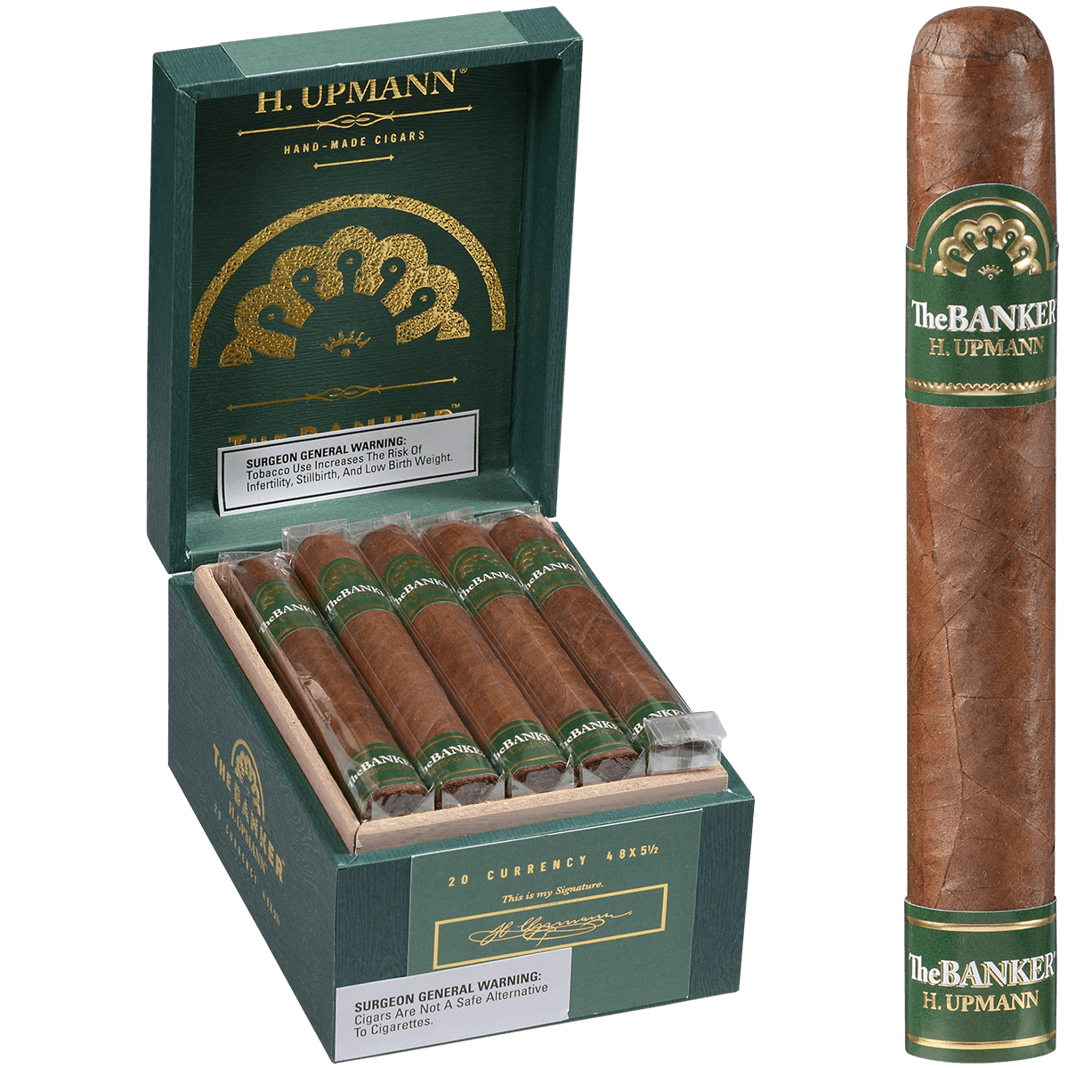 H. Upmann The Banker Currency 20ct