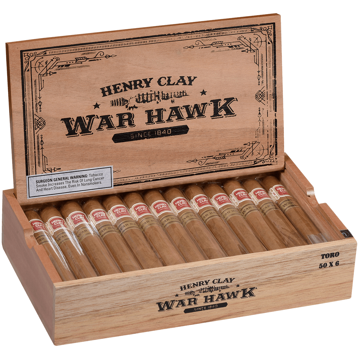 Henry Clay War Hawk Toro 25ct 4