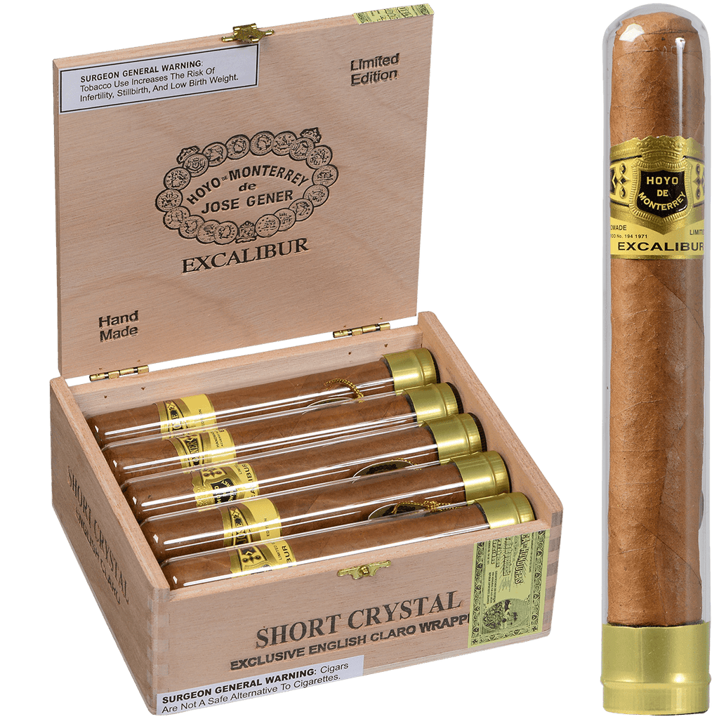 Hoyo De Monterrey Excalibur Short Crystal Tubo 10ct
