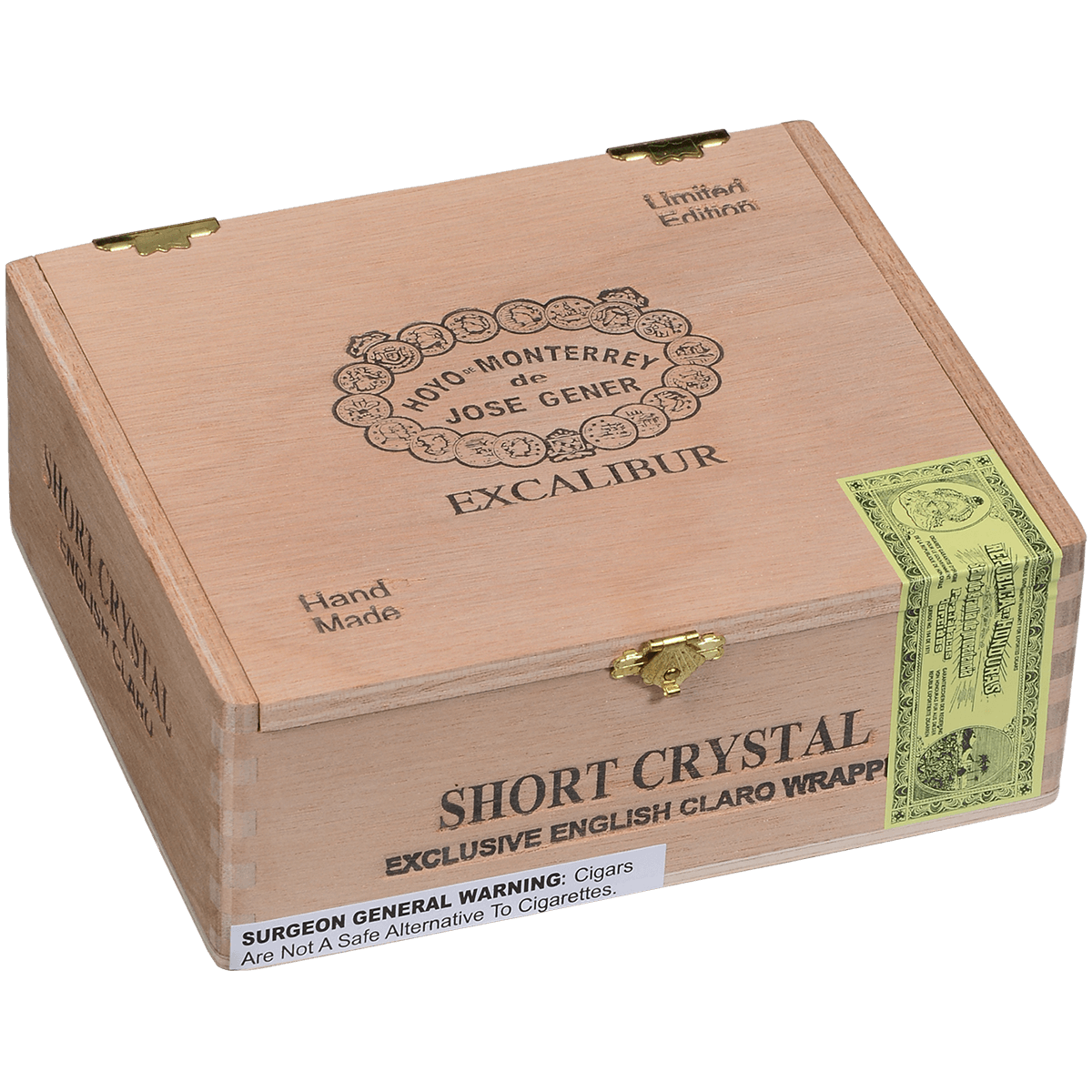 Hoyo De Monterrey Excalibur Short Crystal Tubo 10ct 3