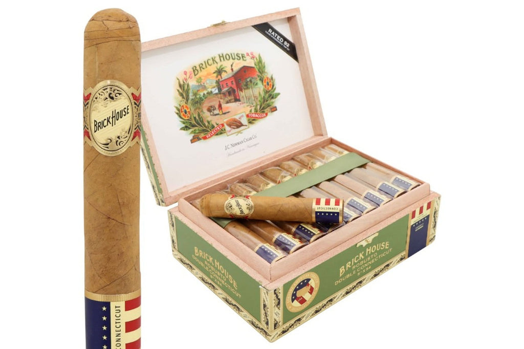 J.C Newman Brick House Double Connecticut Robusto 25ct