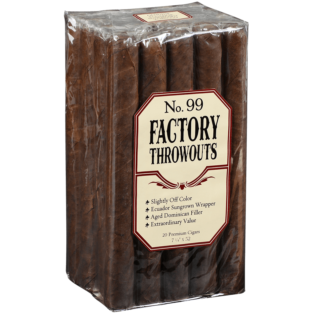 J.C Newman Factory Throwouts No. 99 Natural 20ct 3