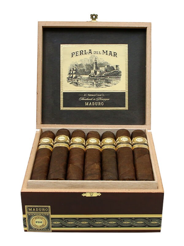 J.C Newman Perla Del Mar Maduro Double Toro 25ct