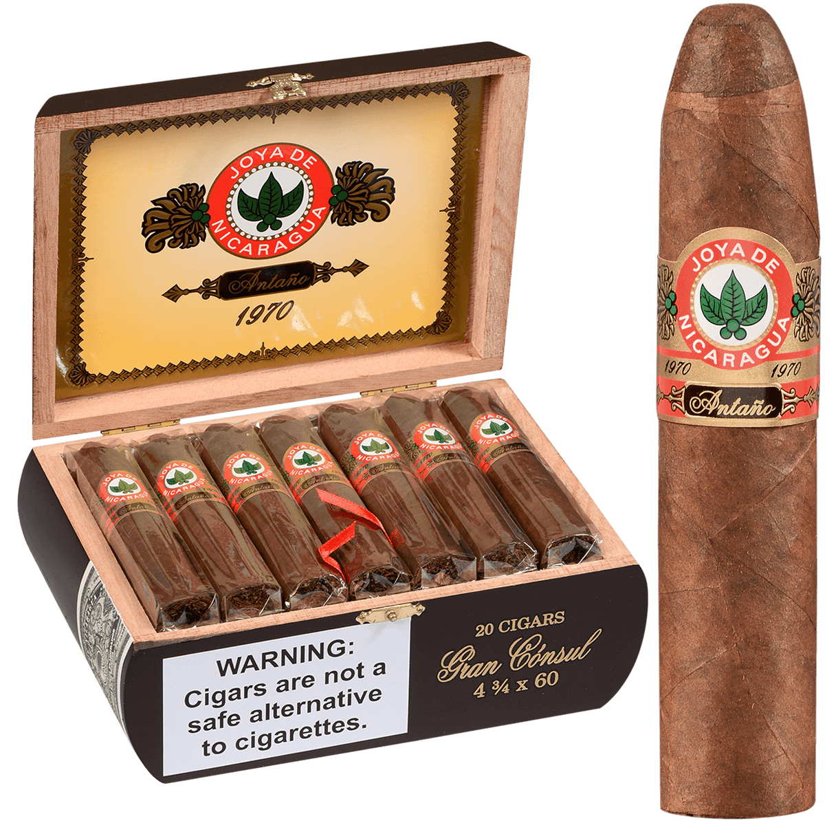 Joya De Nicaragua Antano 1970 Gran Consul 20ct