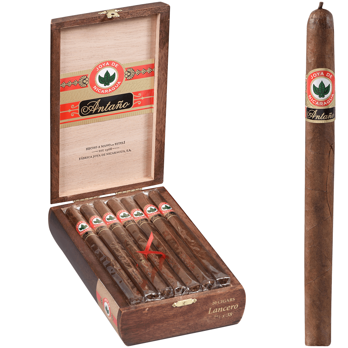 Joya De Nicaragua Antano 1970 Lancero 20ct