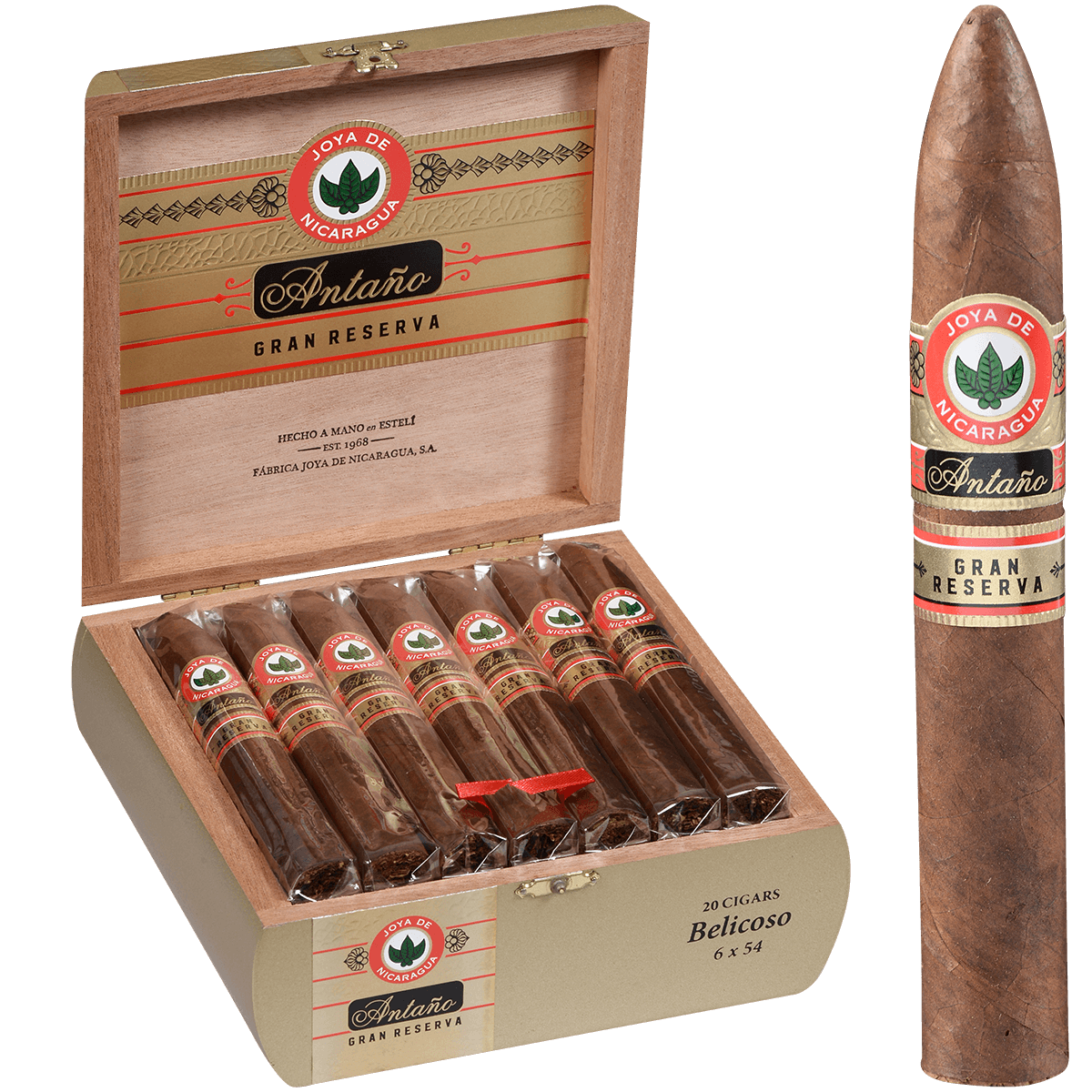 Joya De Nicaragua Antano Gran Reserva Belicoso 20ct