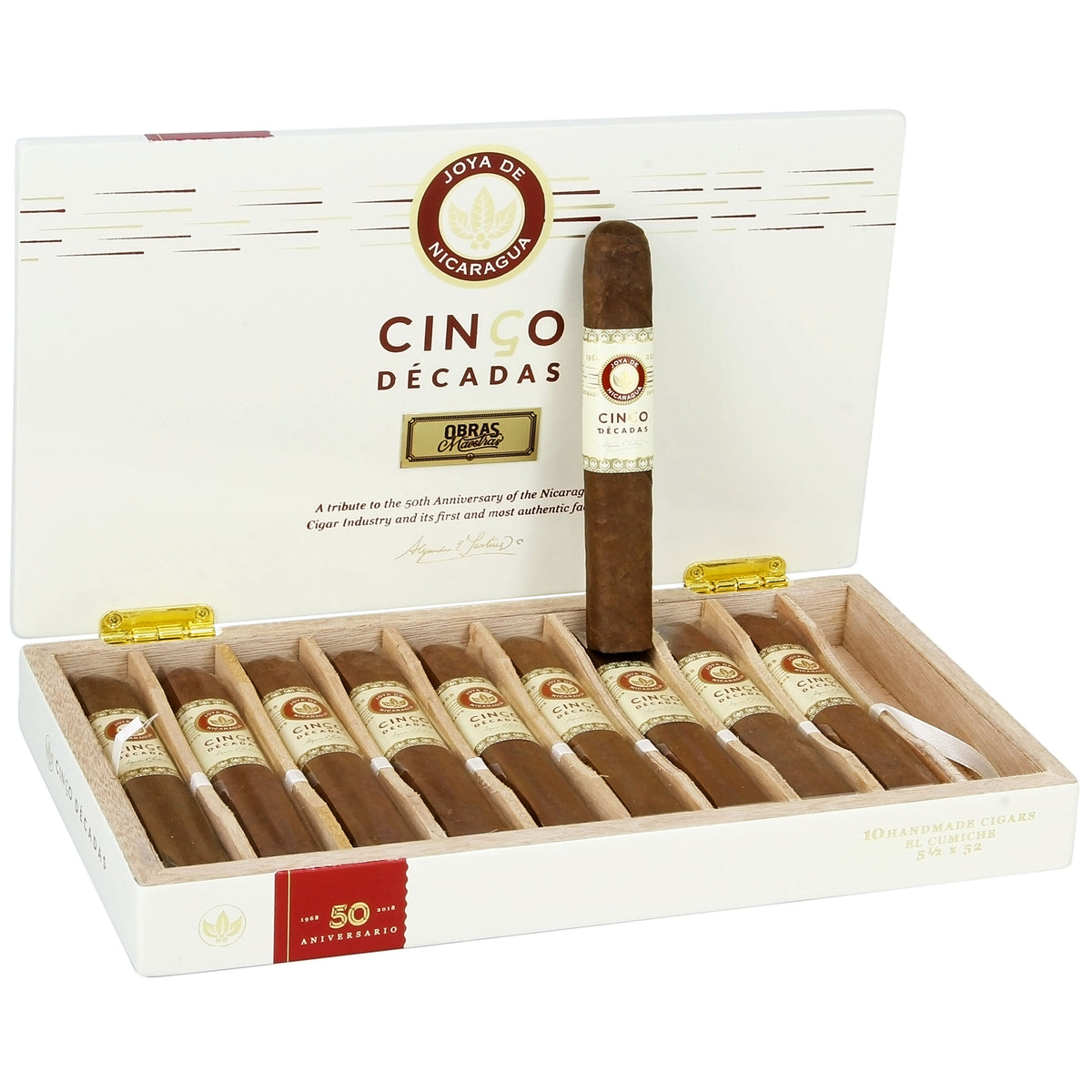 Joya De Nicaragua Cinco Decadas El Cumiche 10ct