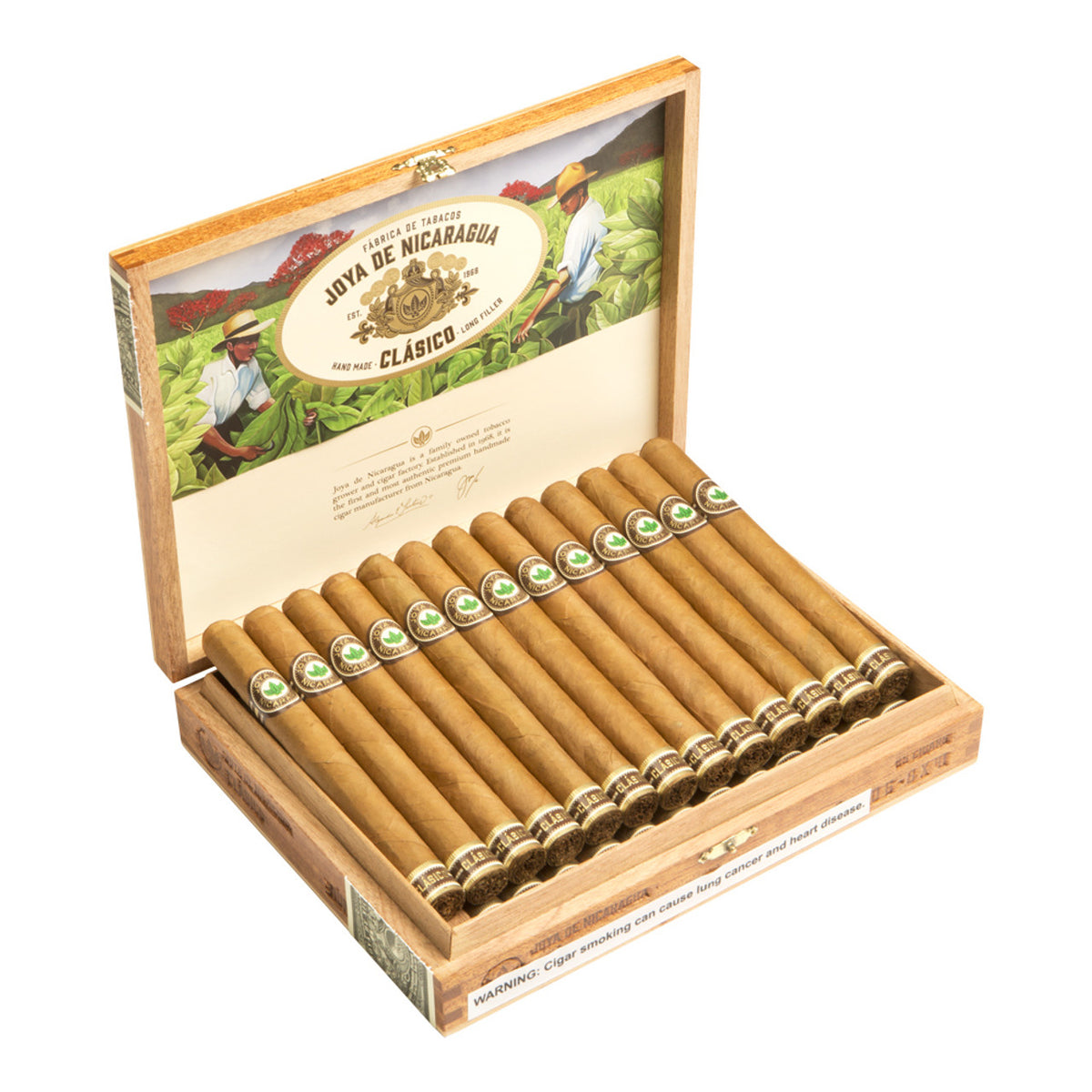 Joya De Nicaragua Clasico Claro Churchill 25Ct