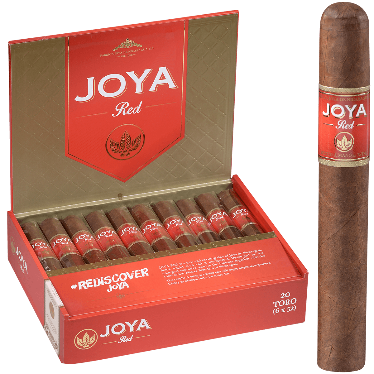 Joya De Nicaragua Joya Red Toro 20ct