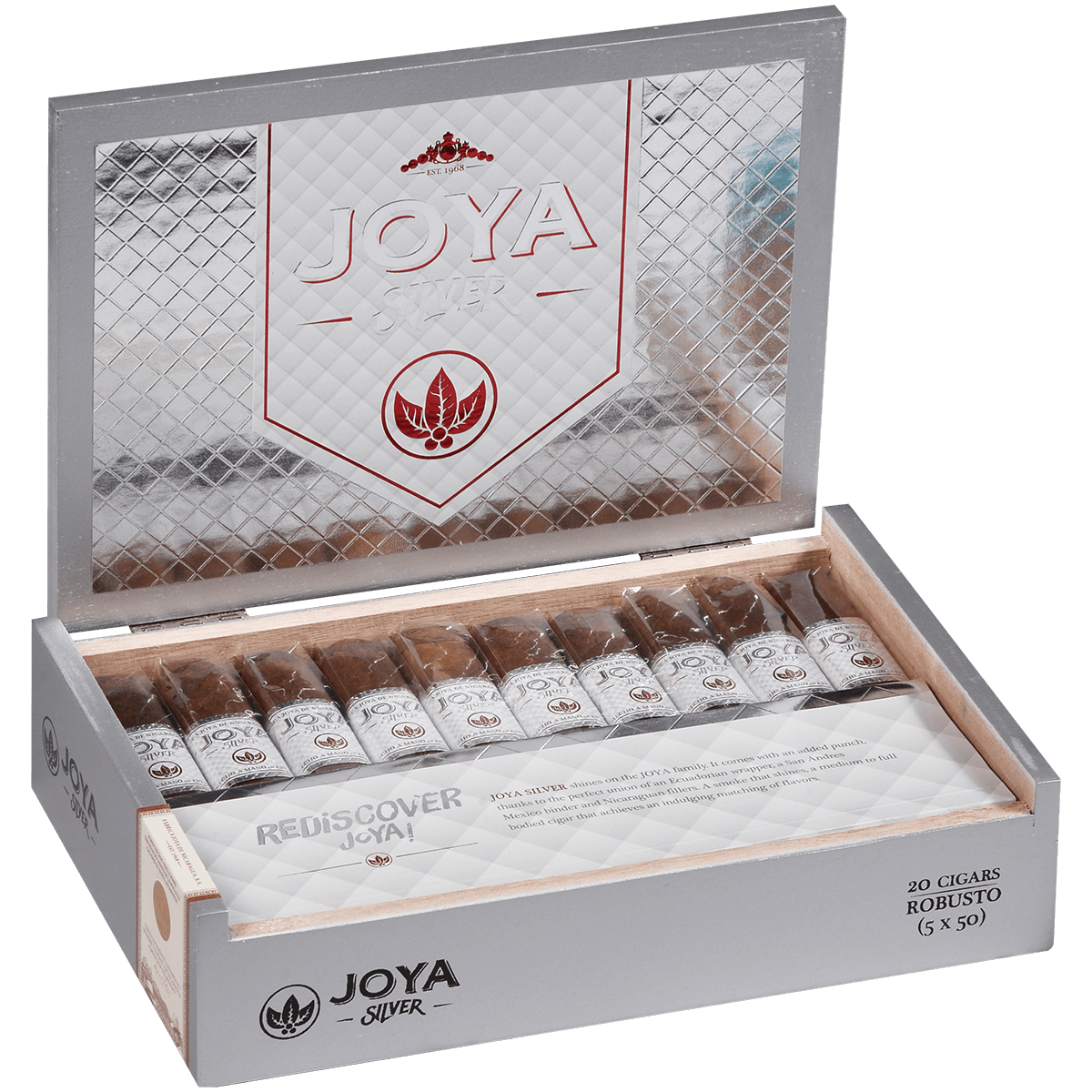 Joya De Nicaragua Silver Robusto 20ct 4