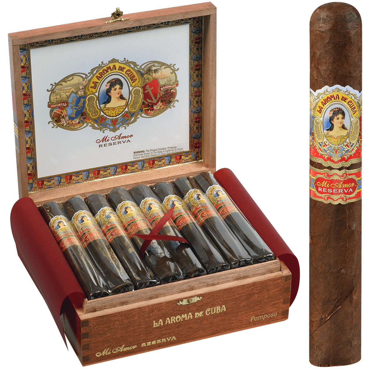 La Aroma De Cuba Mi Amor Reserva Pomposo 24ct