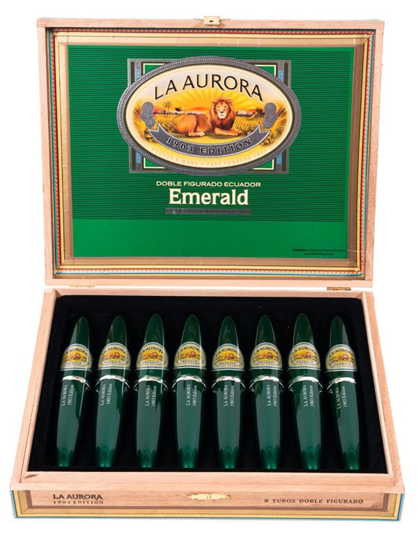 La Aurora Preferidos Emerald Ecuador Tubo 8ct
