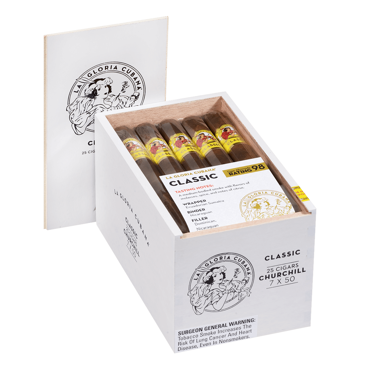 La Gloria Cubana Churchill Natural 25ct 4