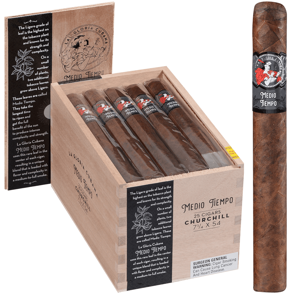 La Gloria Cubana Medio Tiempo Churchill 25ct