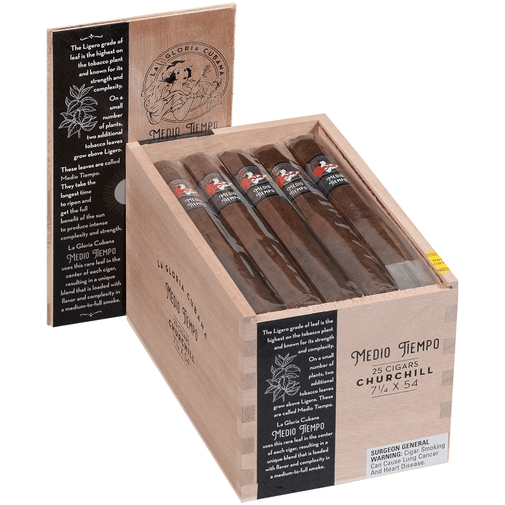 La Gloria Cubana Medio Tiempo Churchill 25ct 4