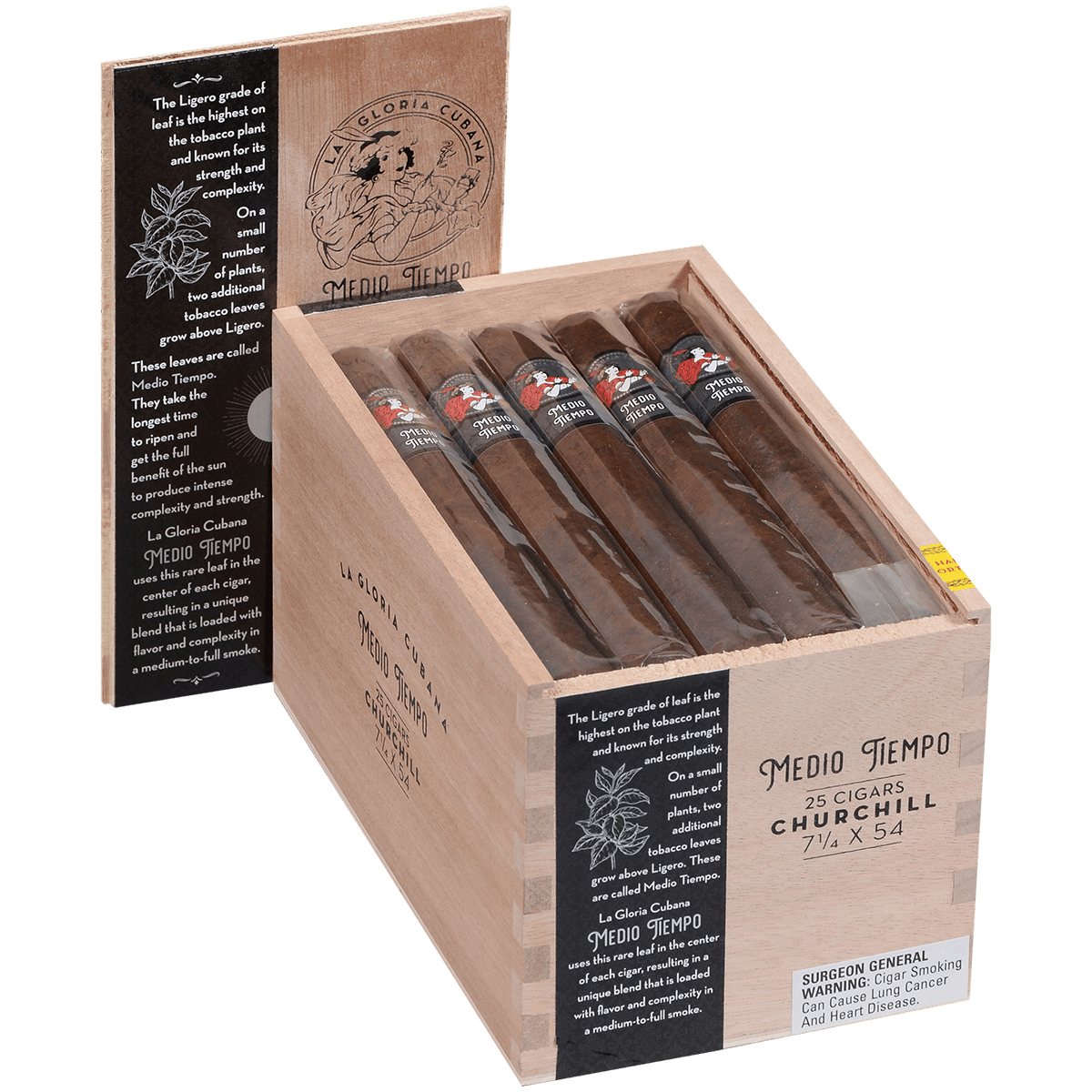 La Gloria Cubana Medio Tiempo Churchill 25ct 4