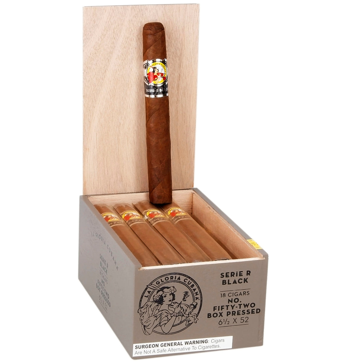 La Gloria Cubana Serie R Black No. Sixty 18ct