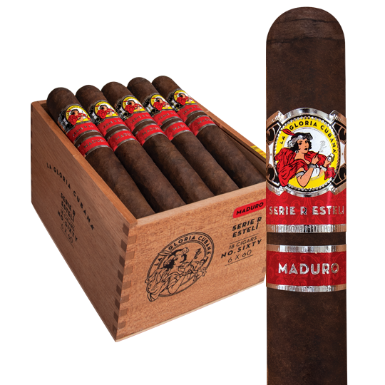 La Gloria Cubana Serie R Esteli Maduro No. Sixty 18ct