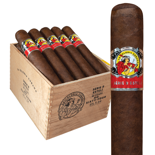 La Gloria Cubana Serie R Esteli Maduro No. Sixty Four 18ct 2