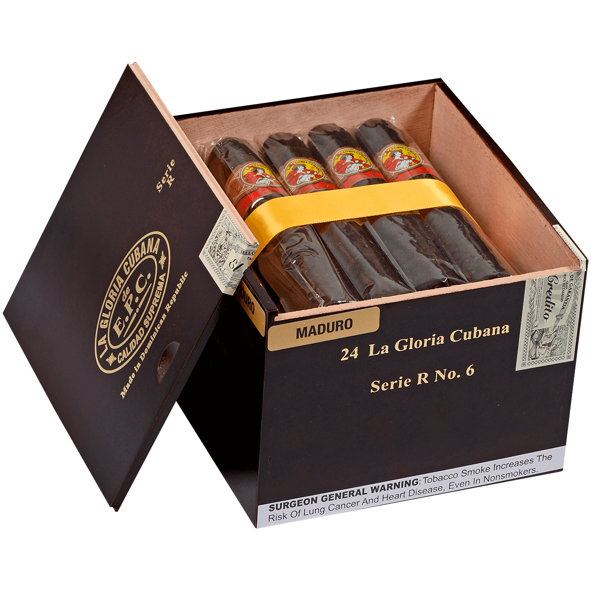 La Gloria Cubana Serie R No. 6 Maduro 24ct 4