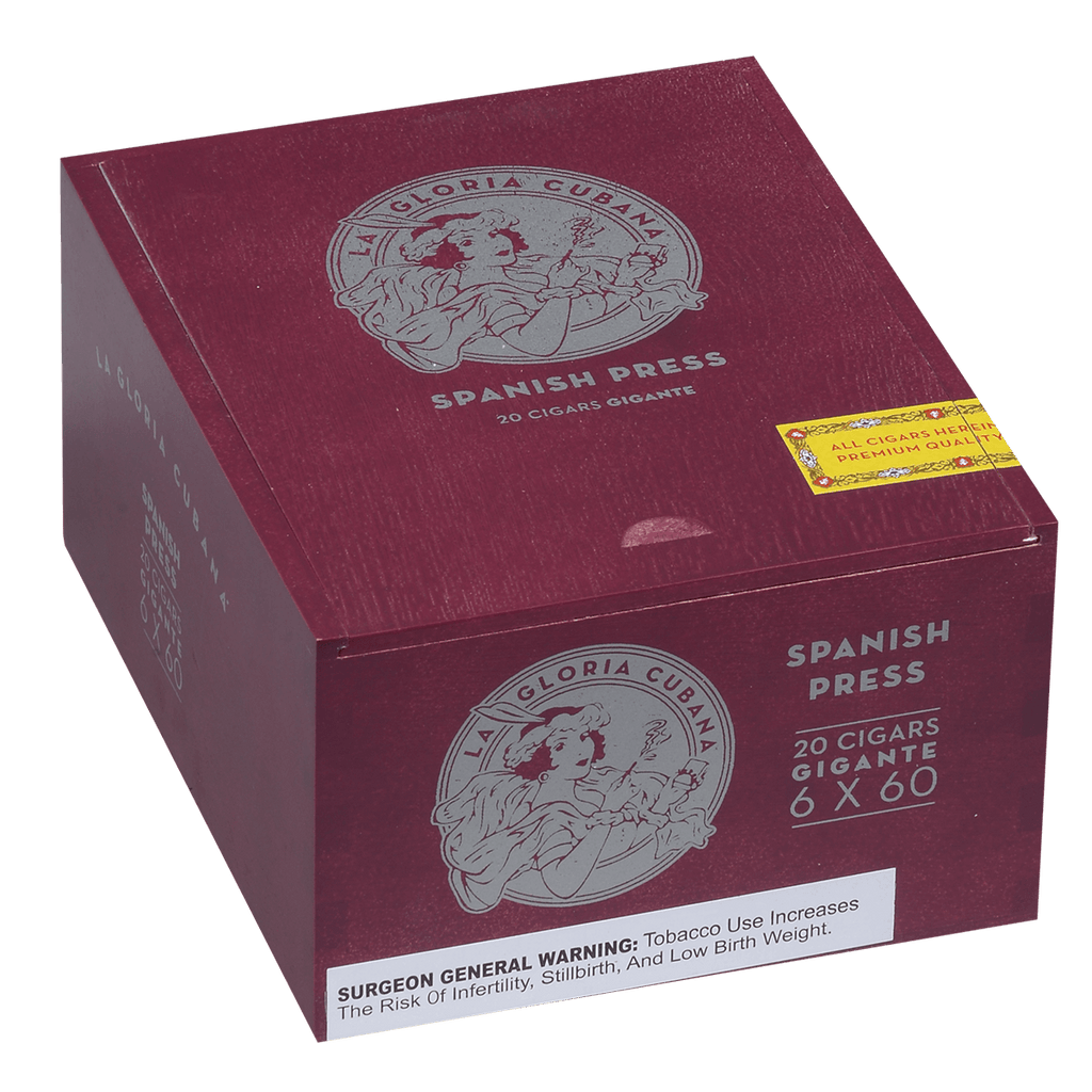 La Gloria Cubana Spanish Press Gigante 20ct 3