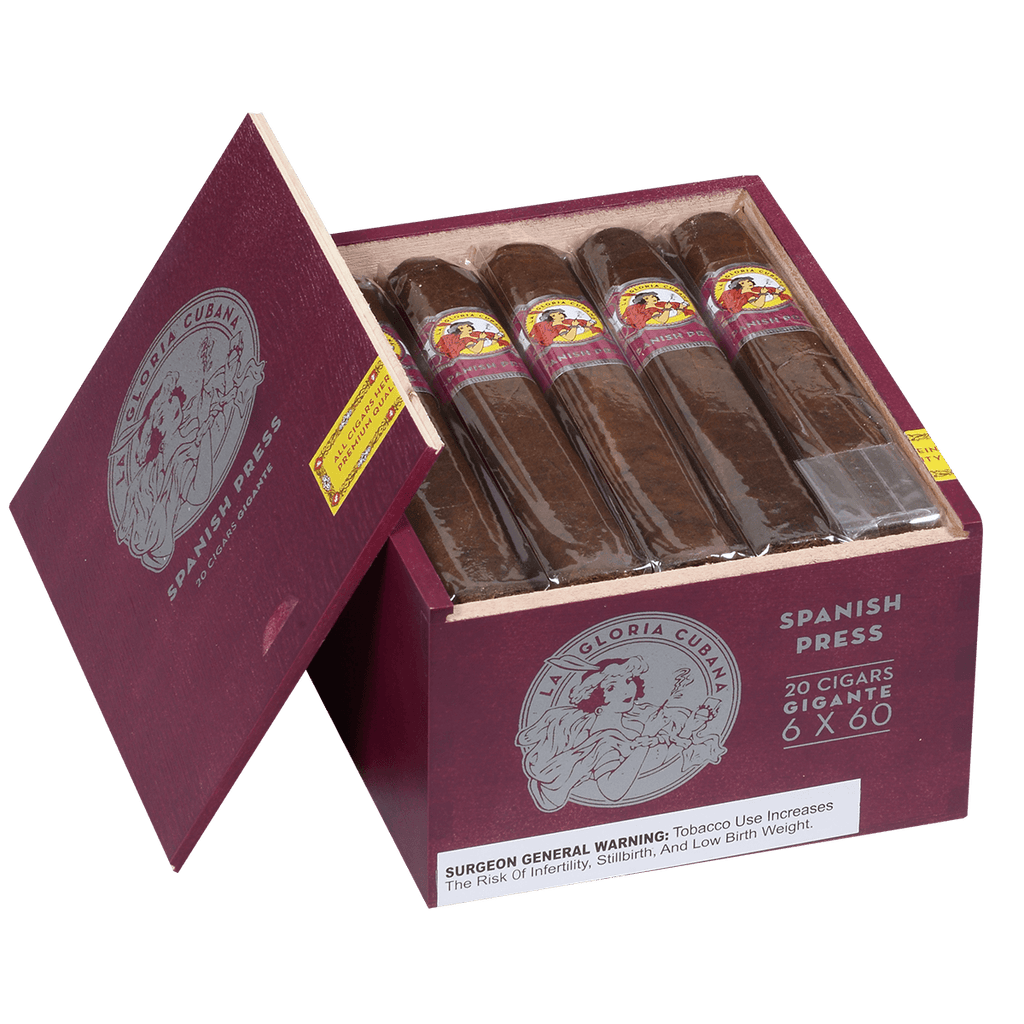 La Gloria Cubana Spanish Press Gigante 20ct 4