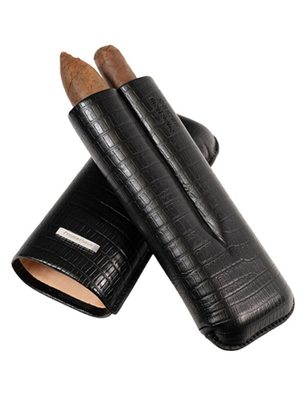 Prometheus Tejus Black 2 Cigar Case 2