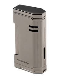 Prometheus Gun Metal Wave Lighter