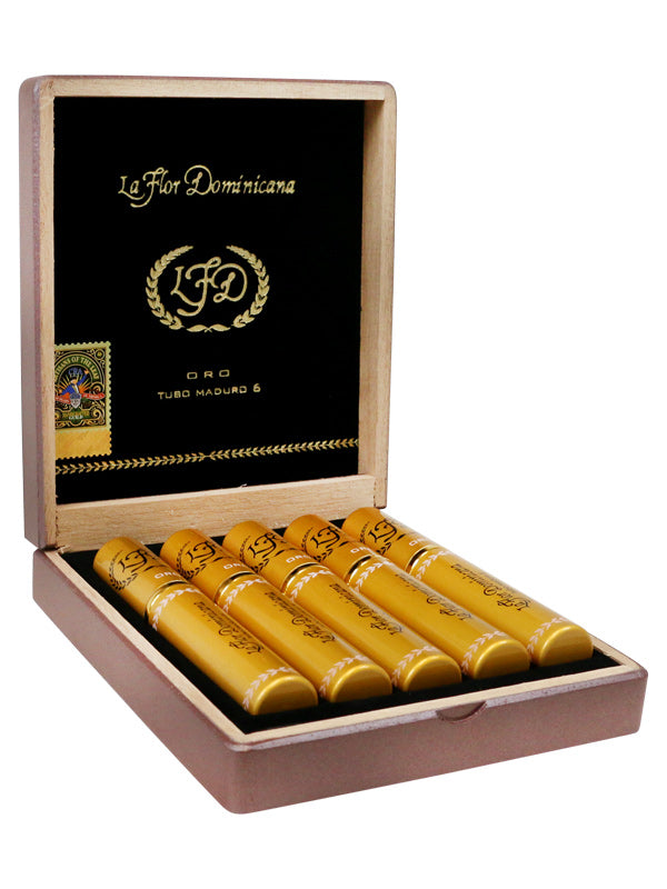 LFD Tubos Oro Tubo Maduro No.6 5ct