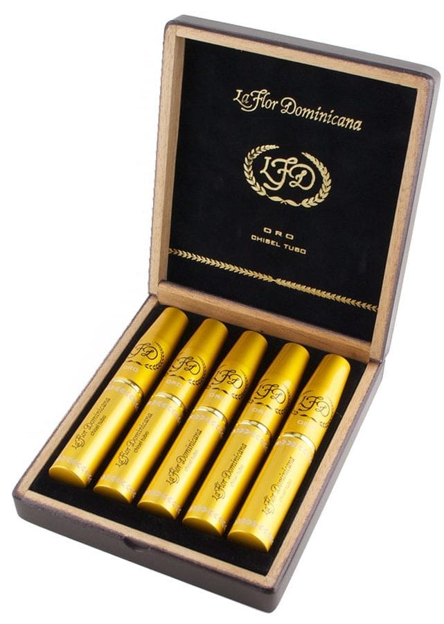 LFD Tubos Oro Tubo Natural No.6 5ct