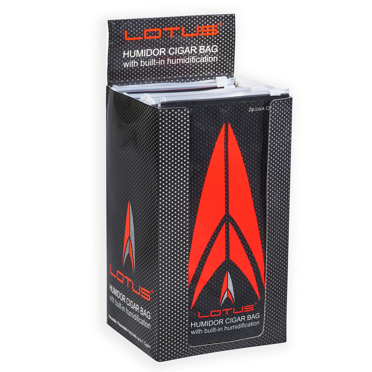 Lotus Ziplock Cigar Bag 50ct