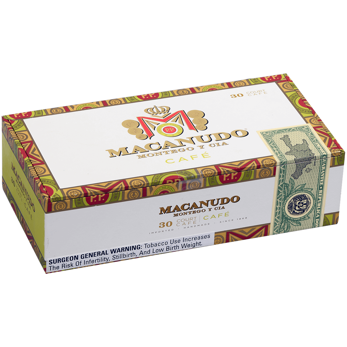 Macanudo Cafe Court Aluminum Tube 30ct 3