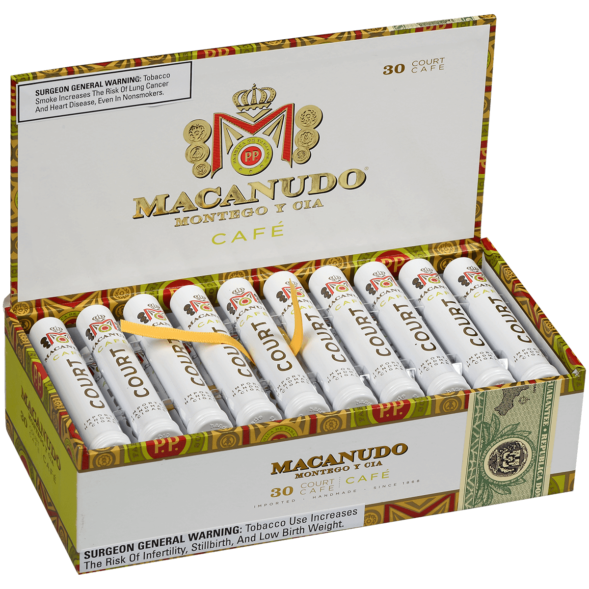 Macanudo Cafe Court Aluminum Tube 30ct 4