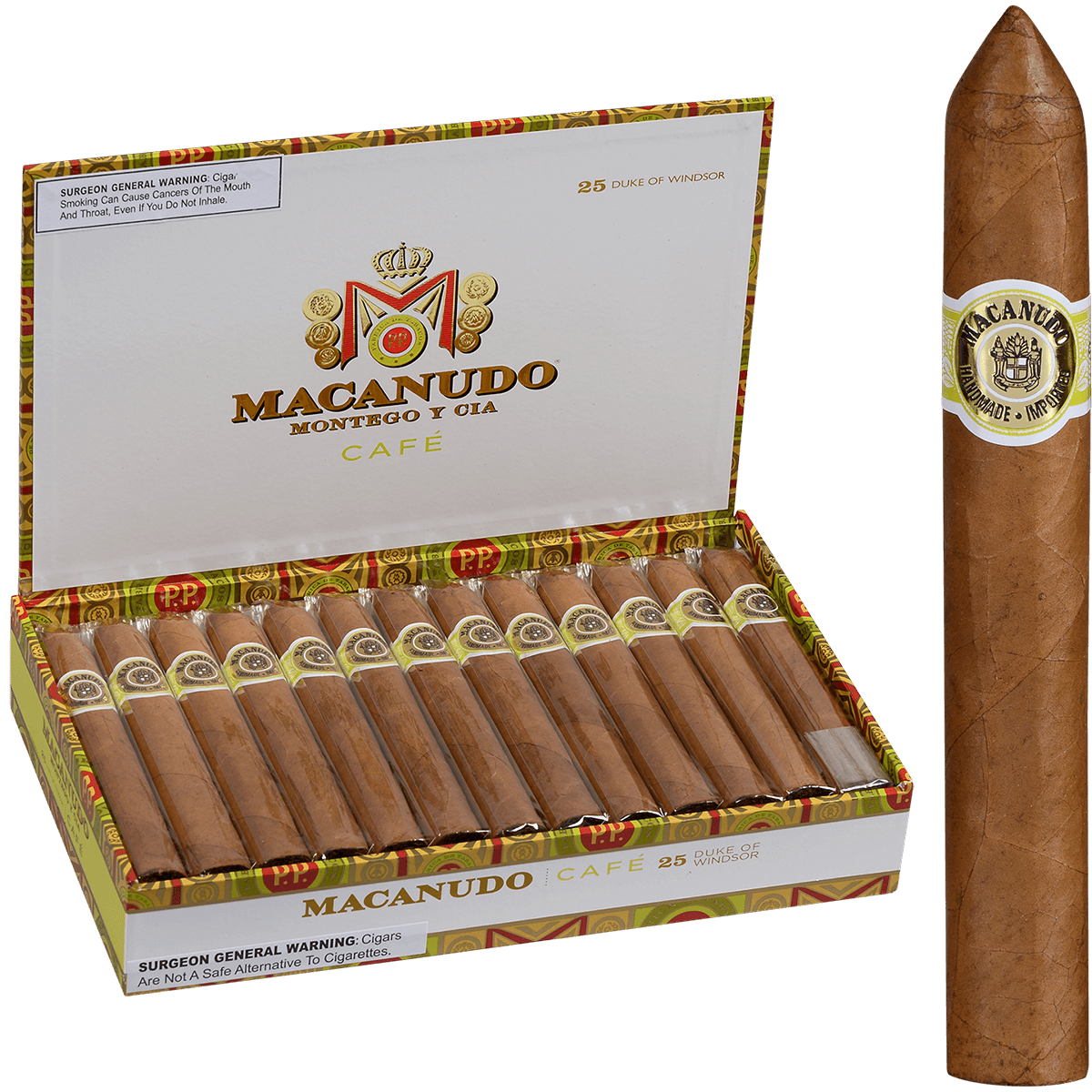 Macanudo Cafe Duke Of Windsor 25ct